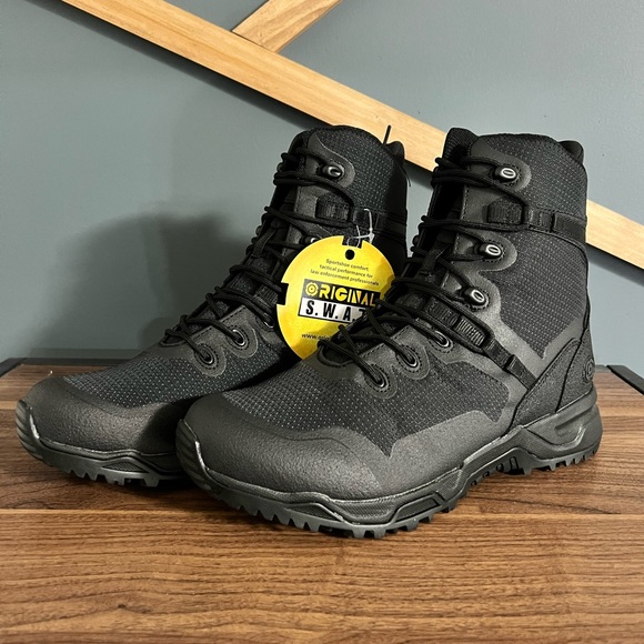 New Original Swat Alpha Fury 8” Men’s Boot Black Size: 10.5 - Picture 6 of 13